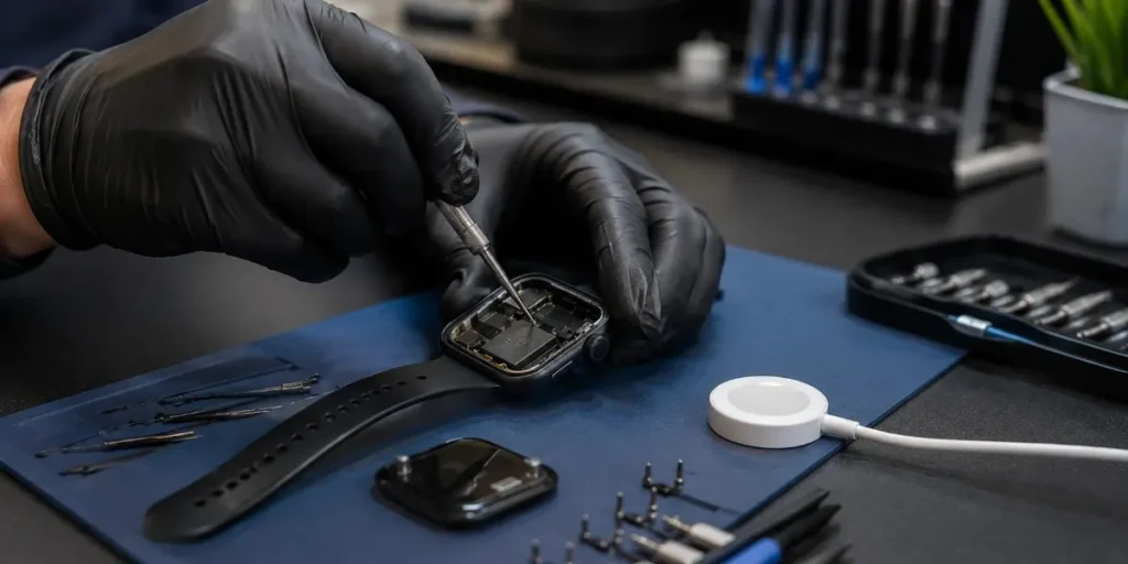 Smartwatch charging fault repair